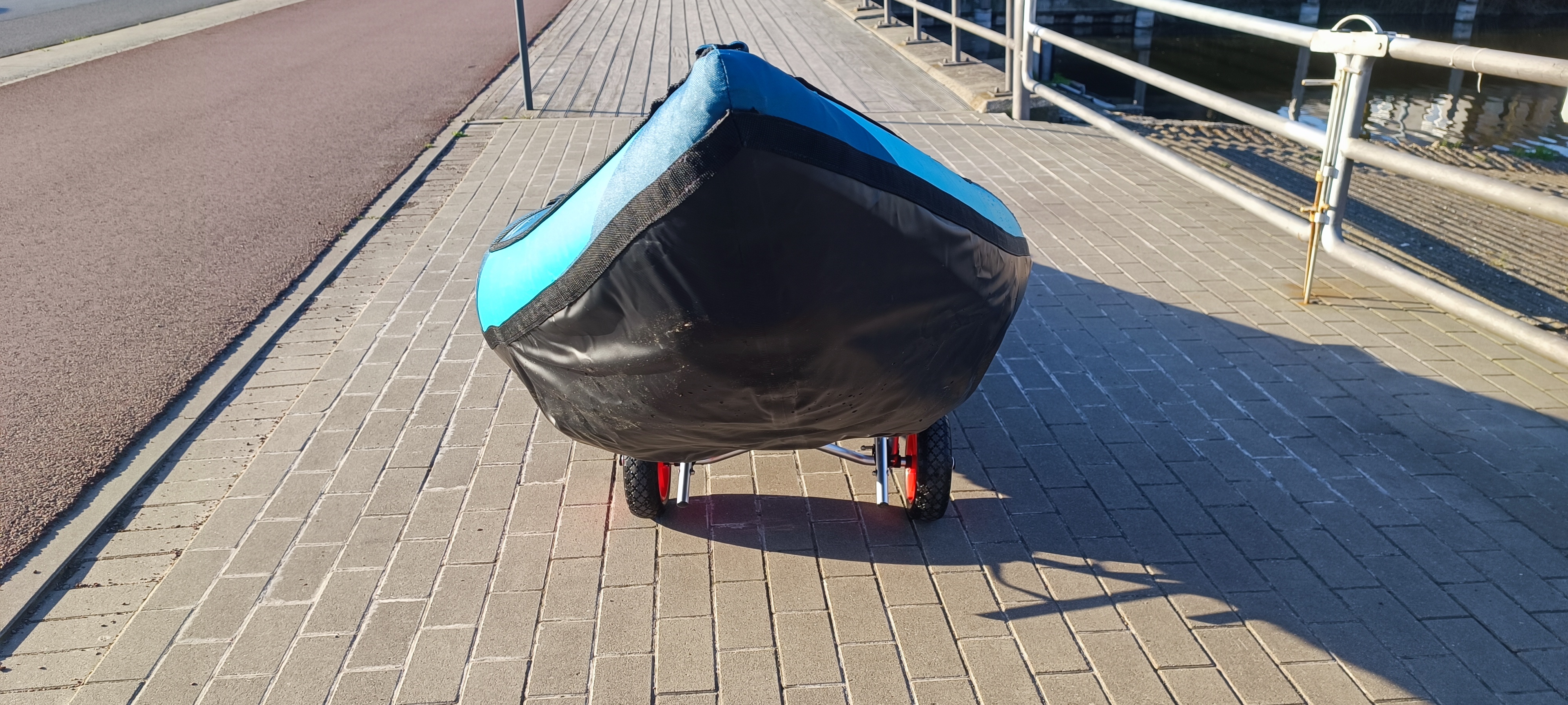 Kajak op trolley